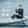 Felfújható SUP deszka levehető kajaküléssel 3048x838,2x152,4 mm Stand Up Paddle Board komplett szett