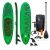 SUP felnőtt zöld Stand Up Paddle 320x82x15 cm felfújható deszka Stand Up Board komplett készlet