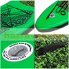 SUP adult green Stand Up Paddle 320x82x15 cm inflatable board Stand Up Board complete set 