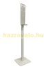 Stand disinfectant dispenser mobile holder for hand sanitizer and soap