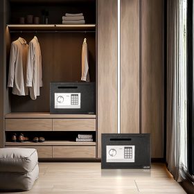   Bedobónyílásos trezor 17 liter széf elülső praktikus bedobónyílással