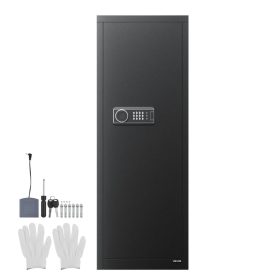   Fegyverszekrény 6–8 hosszú fegyverhez digitális és kulcsos zárral fegyvertároló szekrény