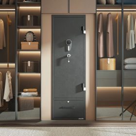   Fegyverszekrény puskákhoz és pisztolyokhoz alsó fiókkal, digitális zárral