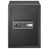 Fali széf 59 literes falba építhető bútorszéf ujjlenyomatos és digitális zárral, fekete