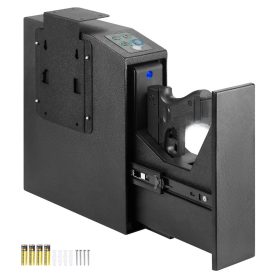   Falra szerelhető pisztolyszéf ujjlenyomatos nyitással 1 fegyverhez