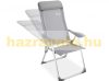 Aluminum folding garden chair 4 adjustable high back camping chairs 