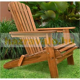   Fa összecsukható kerti szék akácfa ergonomikus kialakítású 84x69x94 cm