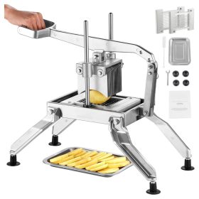   Kézi ipari zöldségszeletelő 6,35 mm / 12,7 mm vágás rozsdamentes acél penge, csúszásmentes kialakítás