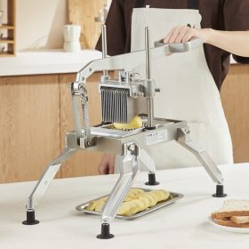   Ipari kézi zöldségszeletelő 9,5 mm /4,8 mm szeletelés, szeletelőgép, rozsdamentes acél penge