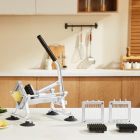   Kézi zöldségszeletelő 6,35 mm / 9,5 mm / 12,7 mm vágás rozsdamentes acél penge, zöldségvágó