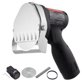   Vezeték nélküli dönerkés elektromos hússzeletelő 80W, állítható 0-8 mm gyros szeletelő 