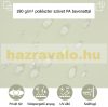 Szélfogó térleválasztó kültéri és beltéri paraván dupla méret 180x600 cm bézs színű