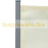 Szélfogó térleválasztó kültéri és beltéri paraván dupla méret 180x600 cm bézs színű