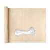Balcony windproof tarpaulin made of durable material 75 cm wide 6 meters long in beige color