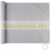 Balcony windproof tarpaulin made of durable material 75 cm wide 6 meters long in beige color