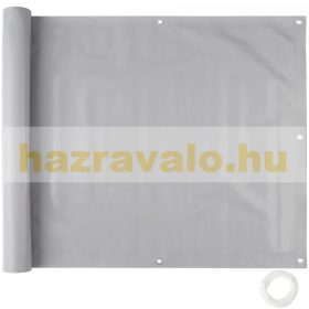   Erkély szélfogó belátásgátló ponyva tartós anyagból 75 cm széles 6 méter hosszú bézs színben