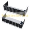 Balcony windproof tarpaulin made of durable material, 75 cm wide and 6 meters long in gray color