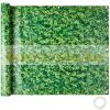 A 90 cm wide 6 meter long leaf effect leaf pattern for a windproof balcony