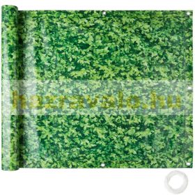   Szélfogó erkélyre 90 cm széles 6 méter hosszú levélhatású levélmintás