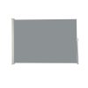 Space divider outdoor and indoor screen 300X160 cm gray windbreak with white frame