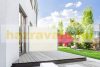 Room divider outdoor and indoor screen 300X180 cm beige windbreak with white frame