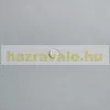 Térleválasztó kültéri és beltéri paraván 200x300 cm szürke szélfogó fehér vázzal