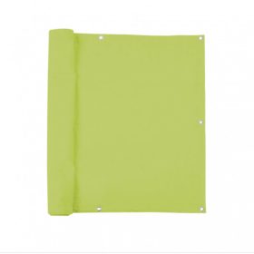   Erkély belátásgátló szélfogó 600 x 90 cm kiváló minőségű, vízálló és szélálló anyagból világos zöld