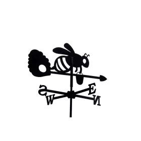 Szélkakas méhecske kisméretű szélirányjelző 49x64 cm