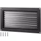 Szellőzőrács árvizes területre 406 x 813 mm fekete, horganyzott acél árvízvédelmi rács