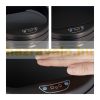 Stainless steel trash can automatic sensor bin with motion sensor, black 50L 