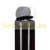 Stainless steel trash can automatic sensor bin with motion sensor, black 50L 