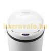 Stainless steel waste bin with white sensor bin 56 l waste bin with sensor