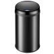 Stainless steel dustbin black sensor bin 56 l sensor waste bin