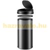 Stainless steel dustbin black sensor bin 56 l sensor waste bin