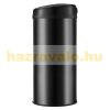 Stainless steel dustbin black sensor bin 56 l sensor waste bin