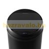 Stainless steel dustbin black sensor bin 56 l sensor waste bin