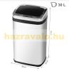 Stainless steel waste sensor bin 30 l waste collector