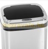 Stainless steel waste sensor bin 30 l waste collector