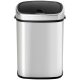 Automatic garbage can 48 liter kitchen bin 40.5x29.5x57 cm with infrared sensor, silver 