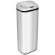 Automatic bin with sensor 50 liter stainless steel, silver 33x25x84 cm