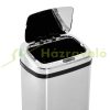 Automatic bin with sensor 50 liter stainless steel, silver 33x25x84 cm