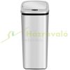 Automatic bin with sensor 50 liter stainless steel, silver 33x25x84 cm