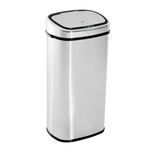 Automatic garbage can with sensor 68 liter stainless steel, silver 40.5x29.5x78 cm sensor bin