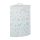 Bamboo corner laundry basket with star pattern, 60 liters