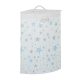 Bamboo corner laundry basket with star pattern, 60 liters