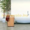 Bamboo laundry basket with frame 40 liters