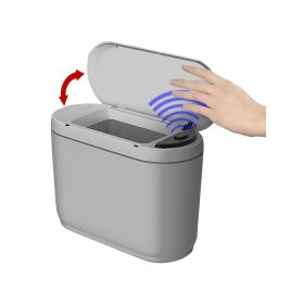   Szenzoros szemetes kuka kézi mozgásérzékelővel 2 liter, szürke