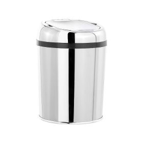   Szenzoros szemetes rozsdamentes acél 3 literes automata kuka kézi mozgásérzékelővel 