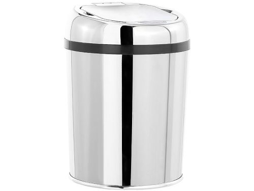 Sensory bin stainless steel 3 liter automatic bin with manual motion sensor 