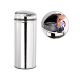 Sensor trash can stainless steel 42 liter automatic trash can with manual motion sensor 